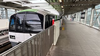 東京モノレール2000形2011F 羽田空港第3ターミナル駅発車