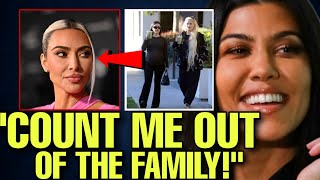 Kourtney Kardashian Tells Off Kim Kardashian kanyewest kimkardashian kourtneykardashian