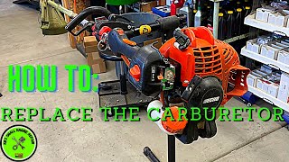 How to replace the carburetor (HiPA) on an Echo trimmer