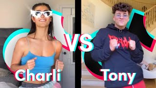 Charli D'Amelio vs Tony Lopez TikTok Dance Compilation