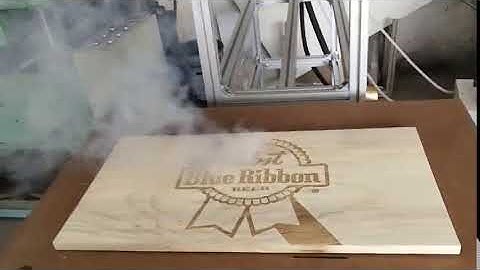 Wood Large size 3D dynamic CO2 Laser marking machine