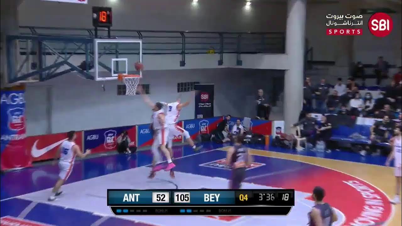 Antranik VS Beirut Round 14 XXL Energy Lebanese Basketball