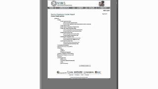 VIMS - Tutorial 7 - Find out where a vaccine is used: Generating a Vaccine Experience Custom Report screenshot 5