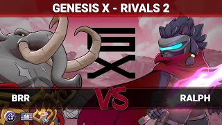Genesis X Rivals 2 | Losers Top 24 - Brr Vs Ralph