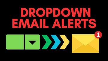 Easy Dropdown Selection Email Notifications in Google Sheets