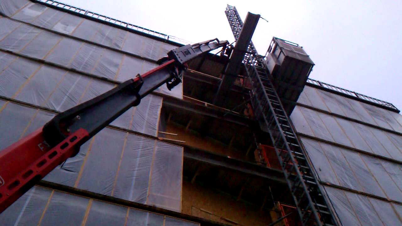 90’ Drywall Boom Truck The Mule YouTube