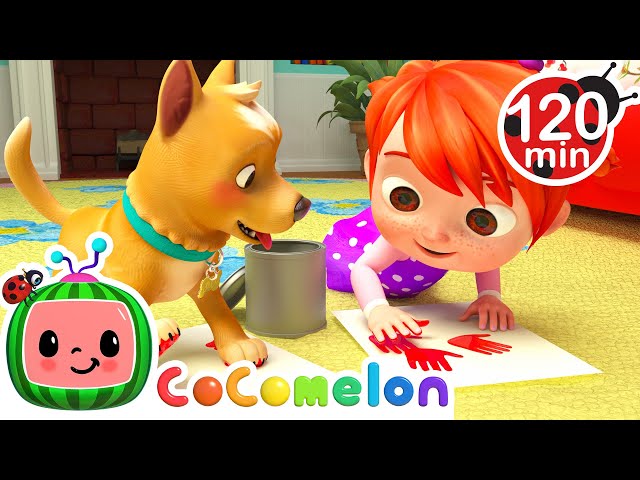 JJ and the Family Play BINGO! | Fun with JJ! | CoComelon Nursery Rhymes & Kids Songs class=