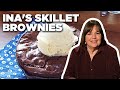 Ina Garten Makes Skillet Brownies | Barefoot Contessa: Cook Like a Pro | Food Network