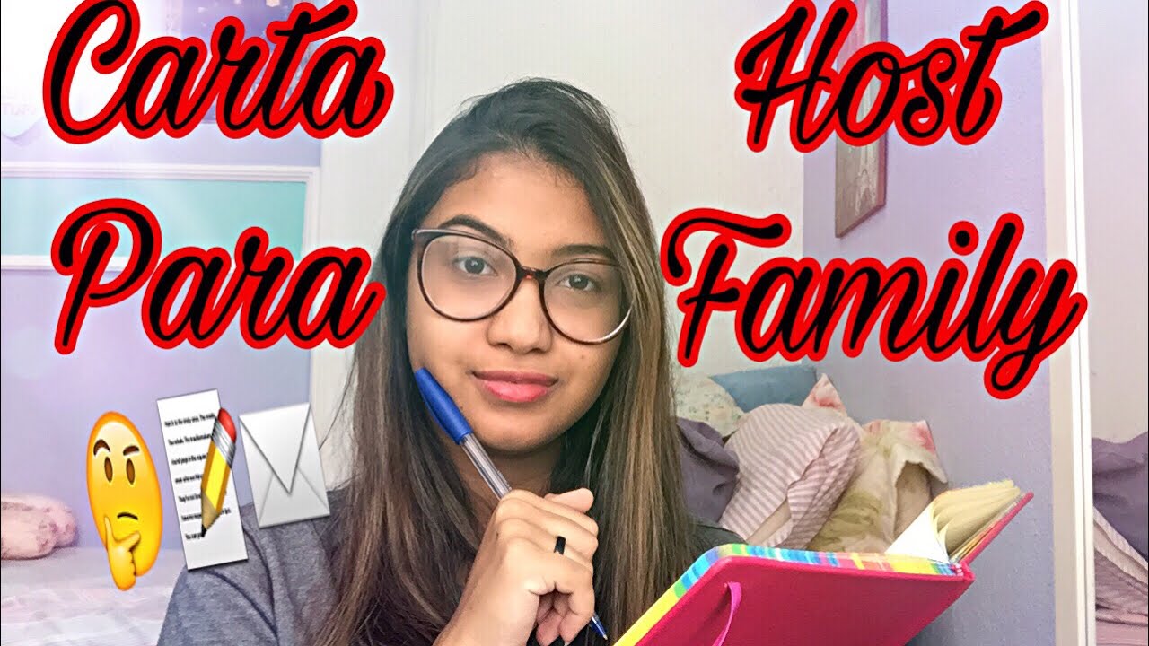 Como fazer a carta para a Host Family  Diário de Intercâmbio USA #3