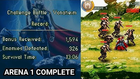 THOR THE DARK WORLD - Java Game (Arena 1 - Vanaheim)