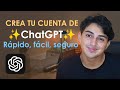 Cómo Registrarte Gratis en ChatGPT y Comenzar a Usarlo