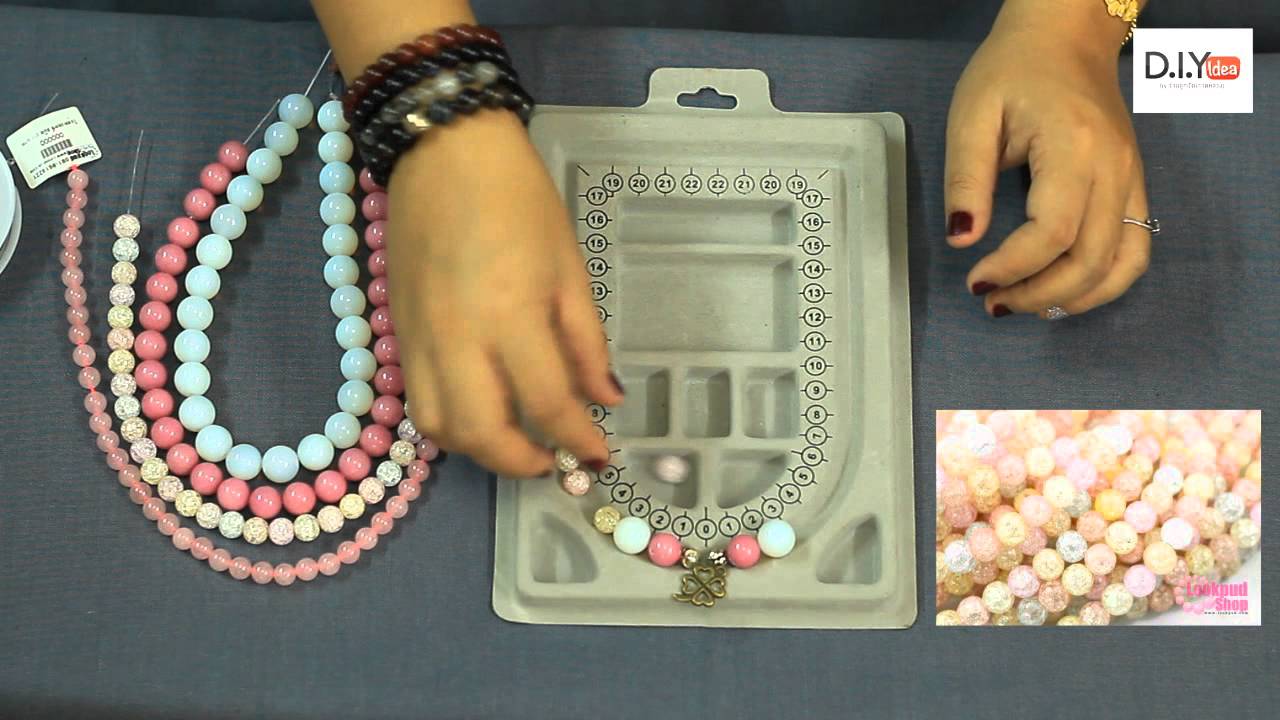 22.วิธีมัดสร้อยข้อมือ หินนำโชค DIY Idea ep2 #ขายส่งลูกปัด