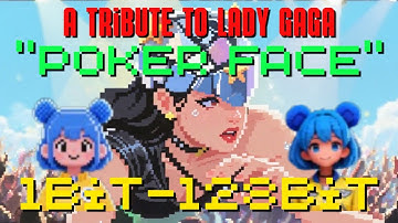 The Evolution of Lady Gaga "Poker Face" from 1-Bit to 128-Bit