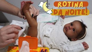Rotina Da Noite Com A Bebê Reborn Maya