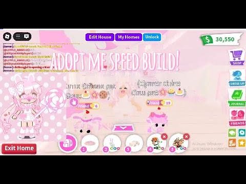 Adopt me speed build! ep 2! - YouTube