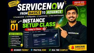 ServiceNow || Instance setup || Basics || Introduction