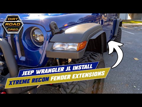 Jeep Wrangler JL Install | Xtreme Recon Fender Extensions