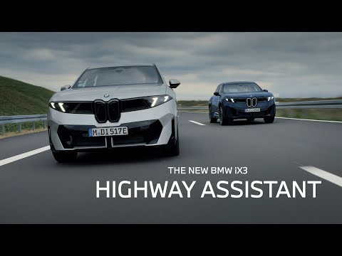 Highway Assistant | The BMW iX3.