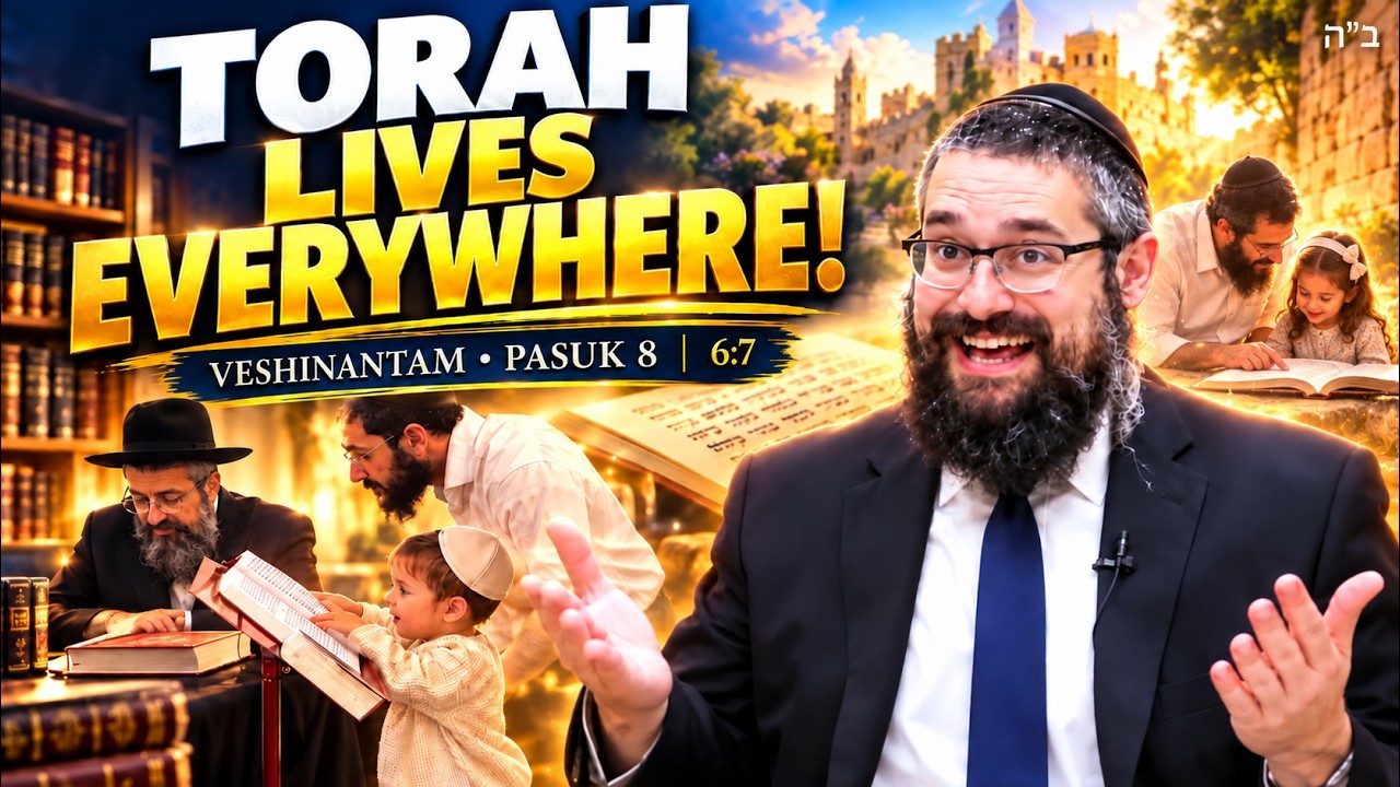 Preview: The 8th Pasuk: Veshinantam — Making Torah a Way of Life