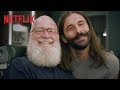 David letterman and jonathan van ness on beard trims self care gender and lgbtq rights  netflix