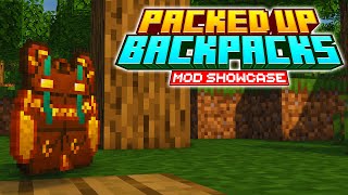 Minecraft: PACKED UP (BACKPACKS) MOD | Minecraft Mods Showcase 1.21+ screenshot 5