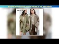 Hot Picks CHIC VEN Women&#39;s Woolen Coats Loose Casual Double Breasted Retro Double-sided Jacket Offi