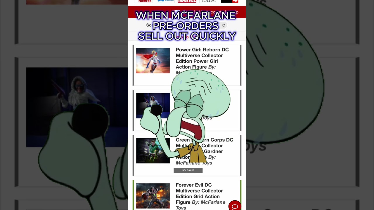 McFarlane DC Multiverse Pre-Orders Are A PAIN | Action Figure Memes