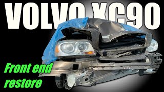 видео: Volvo XC90. Front end restore. Ремонт переда. картинка: Volvo XC90. Front end restore. Ремонт переда.