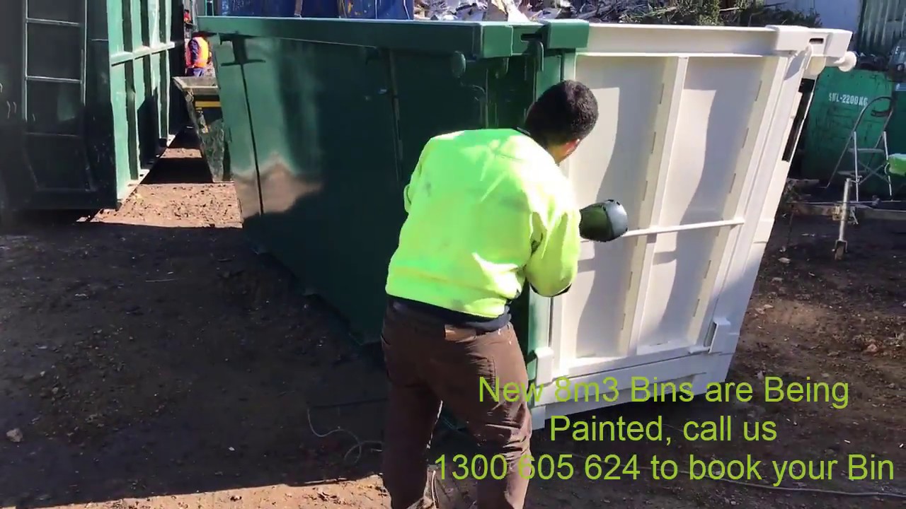 Skip Bin Painting - by Need A Skip Now