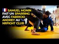 Samuel monin fait un sparring avec fabricio andrey au nrfight club