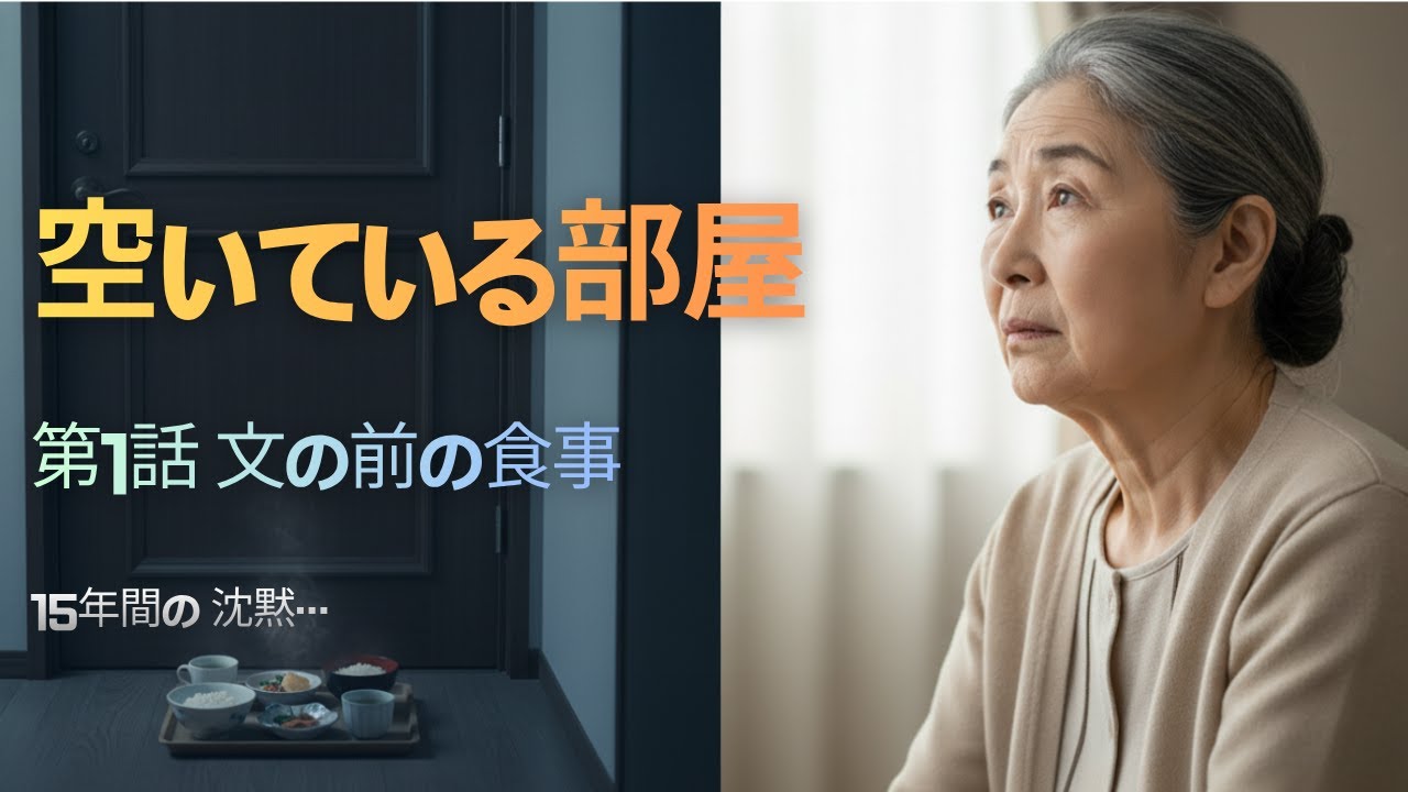 【第1話】空いている部屋「文の前の食事」｜15年間の沈黙…母の愛が動き出す瞬間【シニアドラマ】
