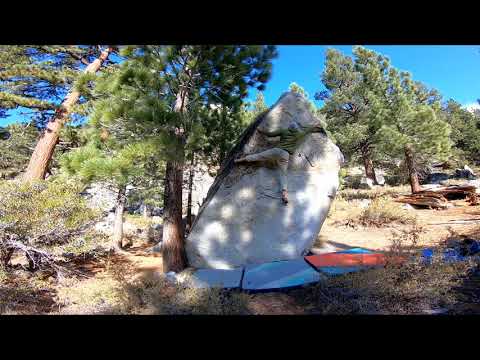 Beta Video for climb Locals' Arete v6, Lake Tahoe