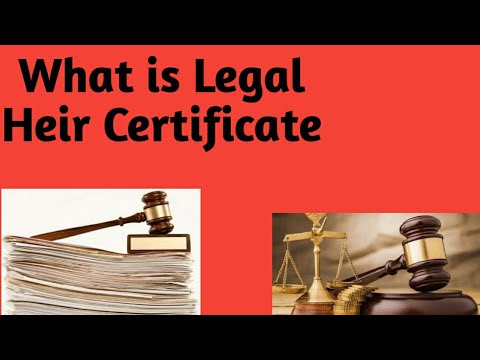 legal certificate