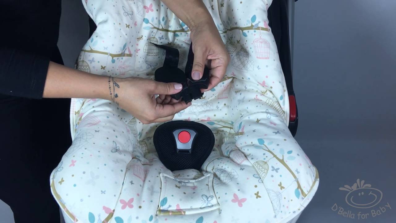 Capa para Bebe Conforto DBella for Baby - como colocar - YouTube