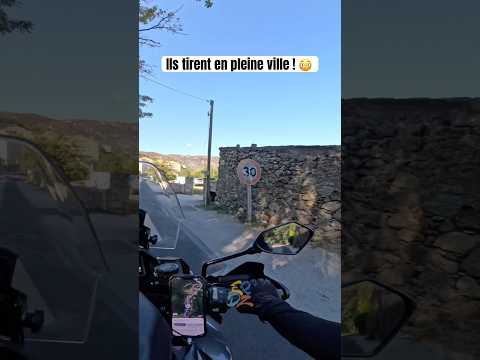 Ils tirent en pleine ville ! 😳 #moto #motard #motovlog #motards #danger