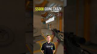 Snappi - Absolutely Insane SSG08 Ace! 😱 #cs2 #csgo #cs2moments #faceit #faceitlvl10 #shorts