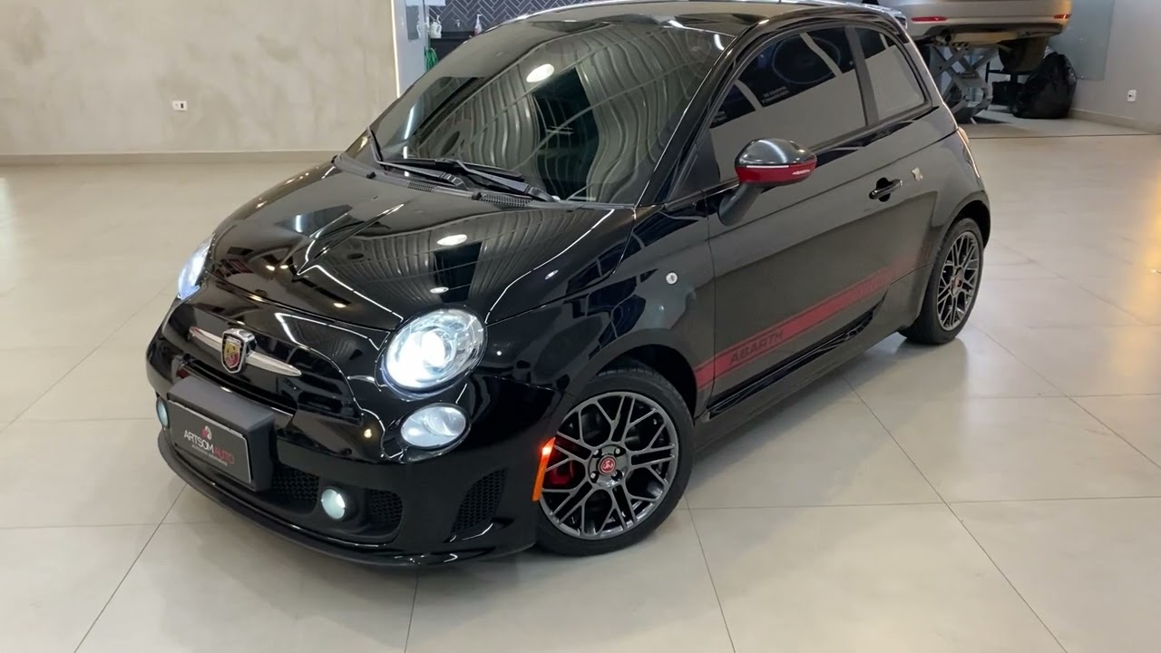 Fiat 500 Abarth - LED + Coat Ceramico + Pelicula Segurança + Central Multimidia - ArtsomAuto