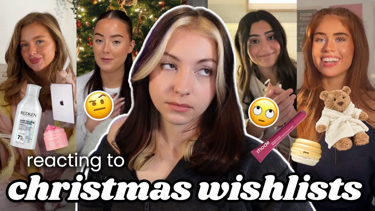 Watching TikTok Influencers' 2025 Christmas Wishlist Ideas So You Don't Have To