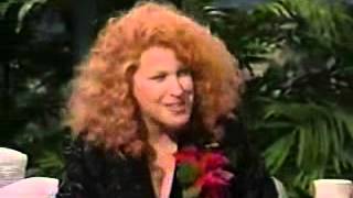 1988   Beaches Interview   Johnny Carson   Bette Midler   Part Two
