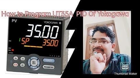 Programming of PID UT35A of yokogawa