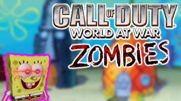 Sponge-bob The Return of Mr.Krabs (Cod waw custom map funny moments)