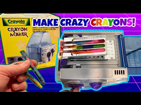Vintage Crayola Crayon Maker!!! Toys From Your Childhood!