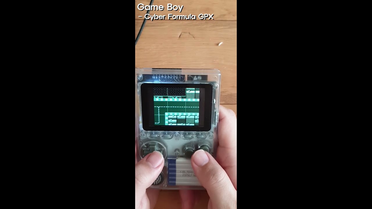 Odroid test - Game Boy - GB Cyber Formula GPX