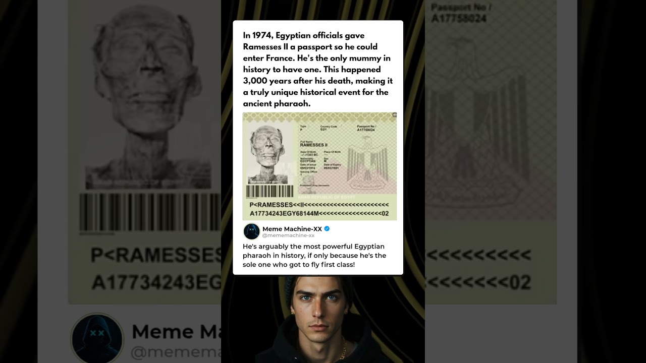 Ramesses II's Passport: The Unique 1974 Journey of an Ancient Pharaoh's Mummy to France.