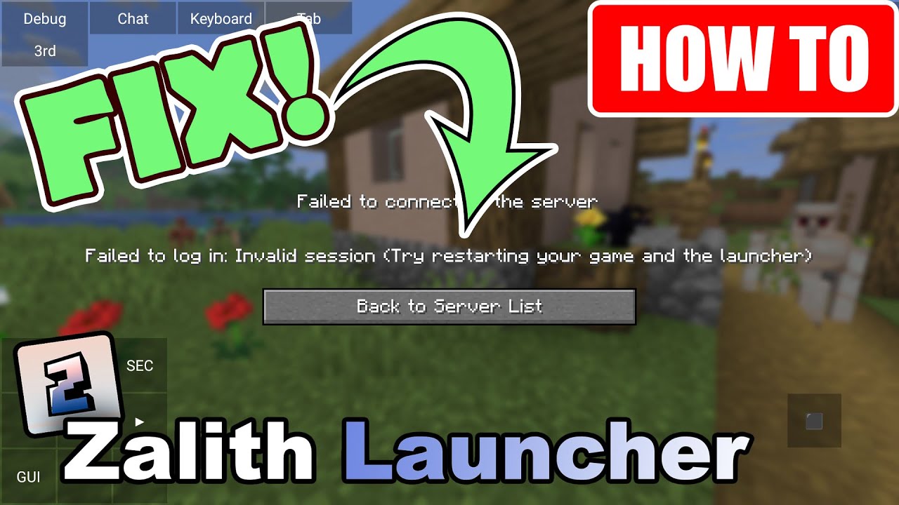 Fix Can't Connect To Server Java Minecraft With Zalith Launcher - YouTube