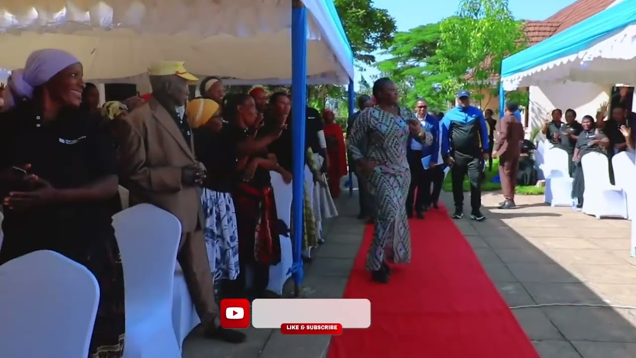 MAPOKEZI YA WAZIRI GWAJIMA SHIRIKA  LA SOS JIJINI ARUSHA.