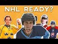 JESSE TAKES ON TOP NHL PROSPECTS IN A SKILLS CHALLENGE