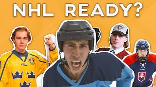 JESSE TAKES ON TOP NHL PROSPECTS IN A SKILLS CHALLENGE