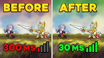How To Remove Lag & Play On ANY Region In Brawlhalla