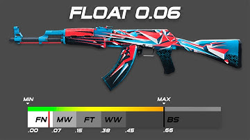 CS2 AK-47 | Point Disarray - Skin wear/float [4K]